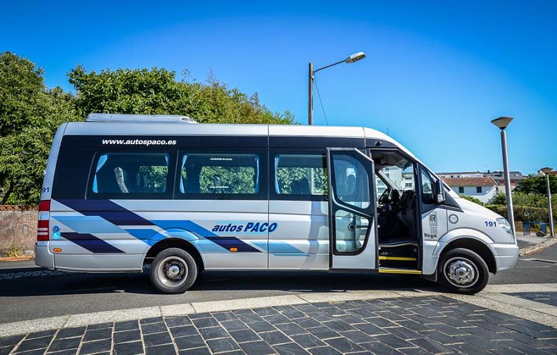 Alquiler de autobús, microbús o minibús para despedidas en A Coruña, Ferrol, Narón, Pontedeume